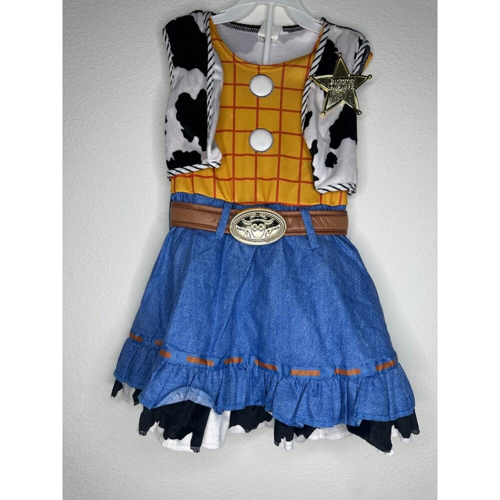 Disney Kids' Toy Story Unique Jessie Costume Size 5/6 Cowgirl